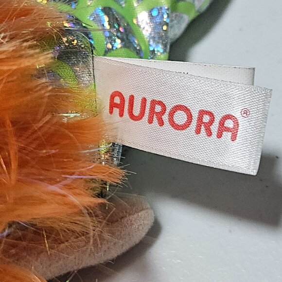 Aurora World Sea Shimmers Amber The Mermaid 10 inch Plush Stuffed Animal Toy - Picture 4 of 5